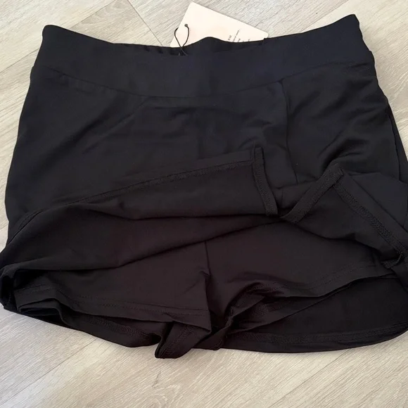 SHEIN black Mini Skort - Picture 3 of 4